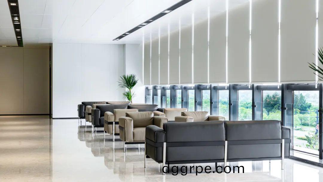 海盐农商银行访客接待区沙发