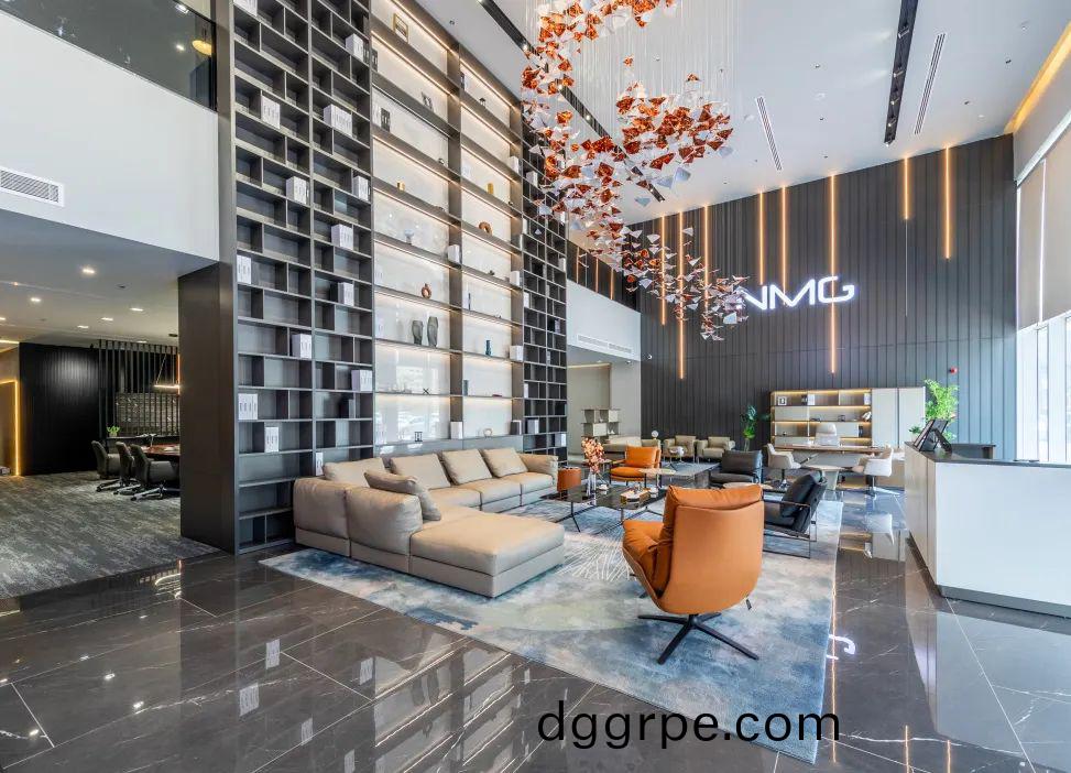 科尔卡诺办公家具沙特展厅布局