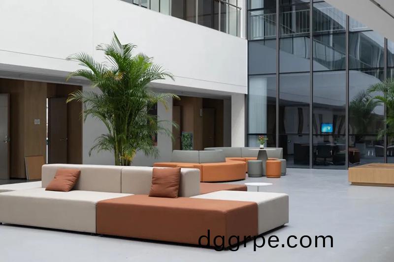 开放式的公共洽谈区