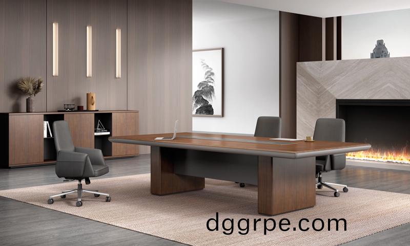 观品系列核桃木会议桌