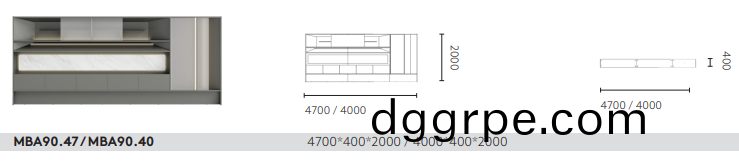 总裁办公室文件柜尺寸图