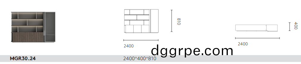 办公桌背柜尺寸图