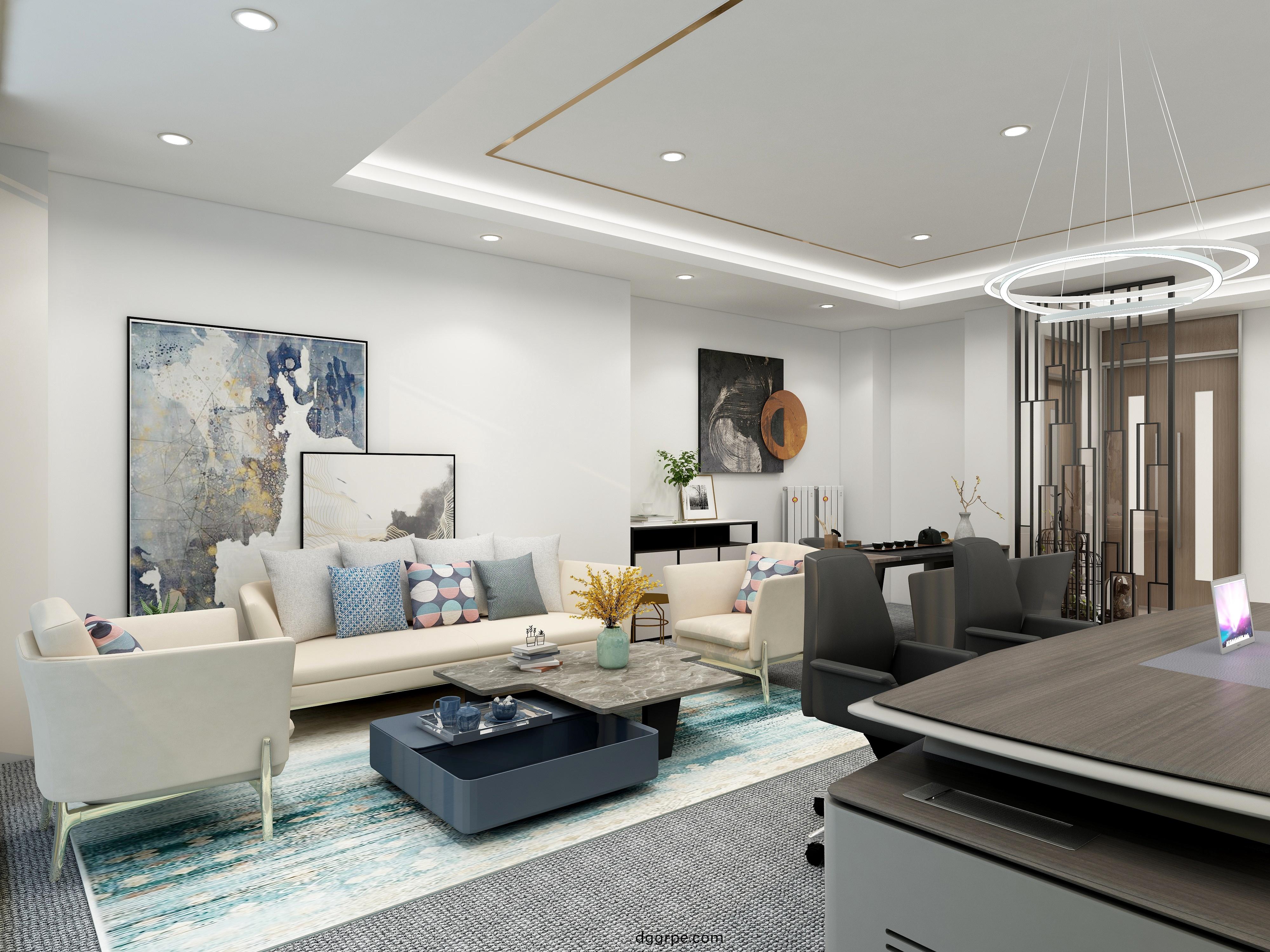 江苏某律所办公室茶台茶桌的配置图5