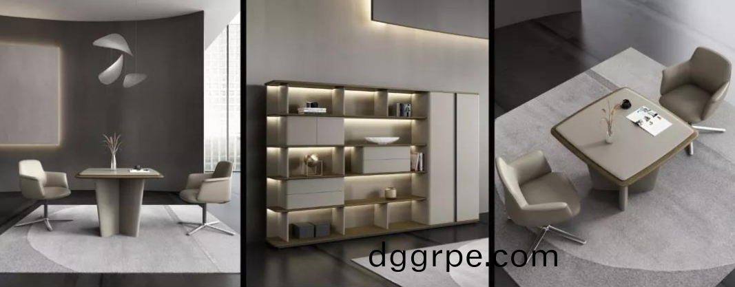 曲睿经理办公桌细节图