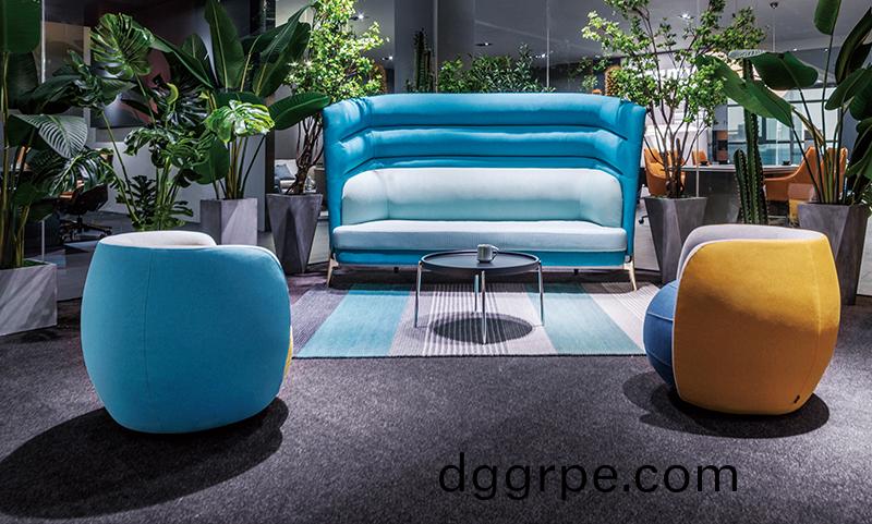 圆形趣味单人时尚办公休闲洽谈沙发