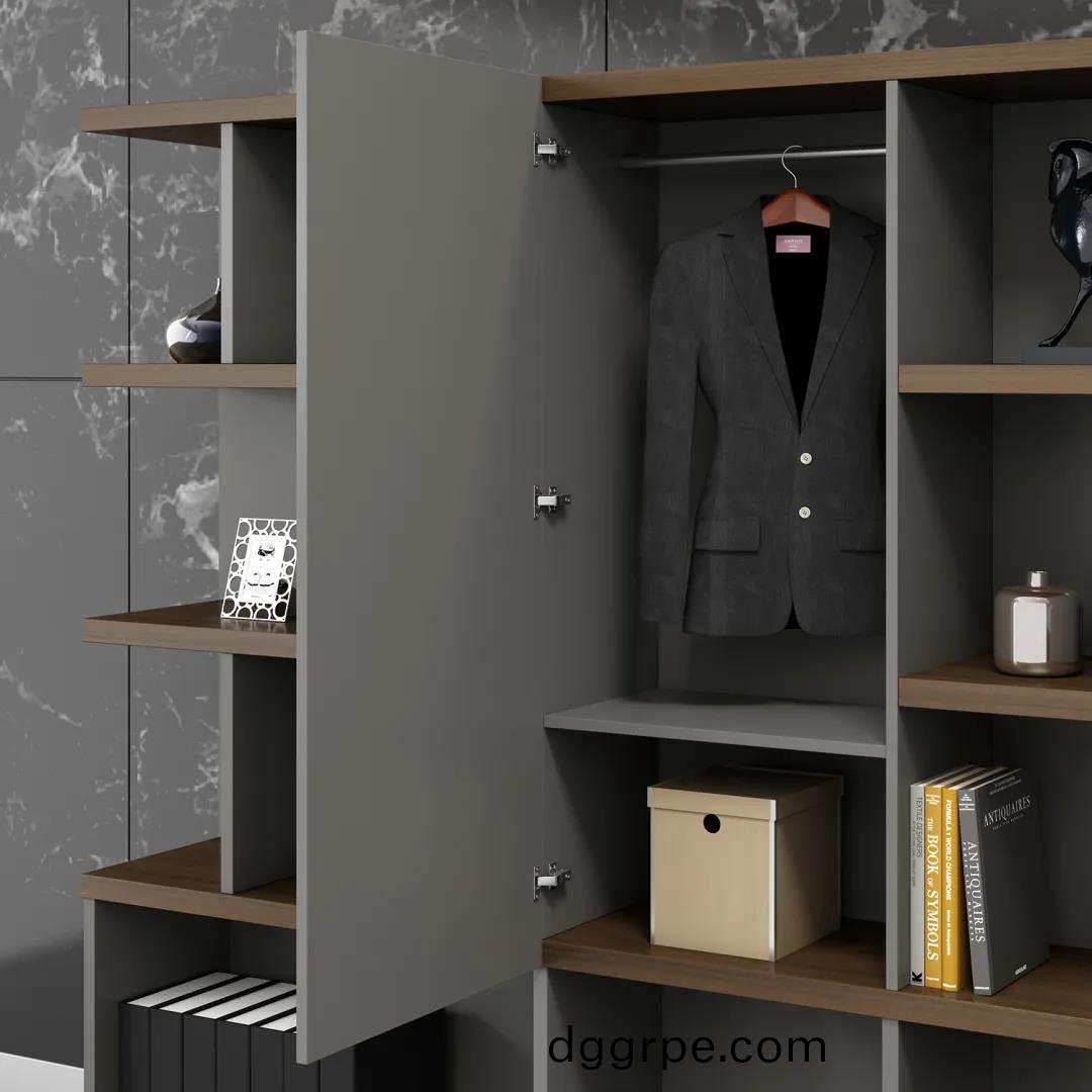 格奕总裁空间之总裁背柜细节图