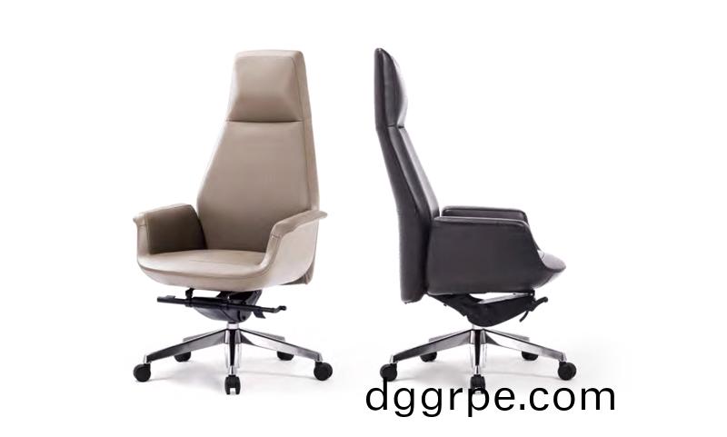 瑞诺系列高配牛皮大班椅