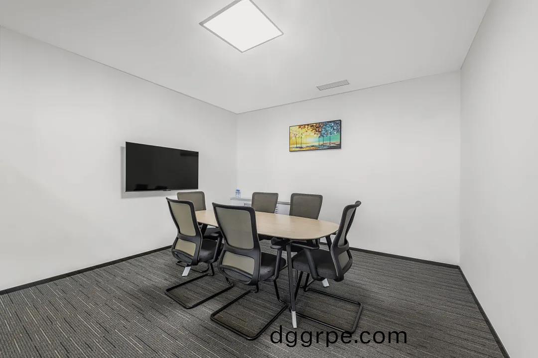 简约舒适现代办公室家具案例之小会议室