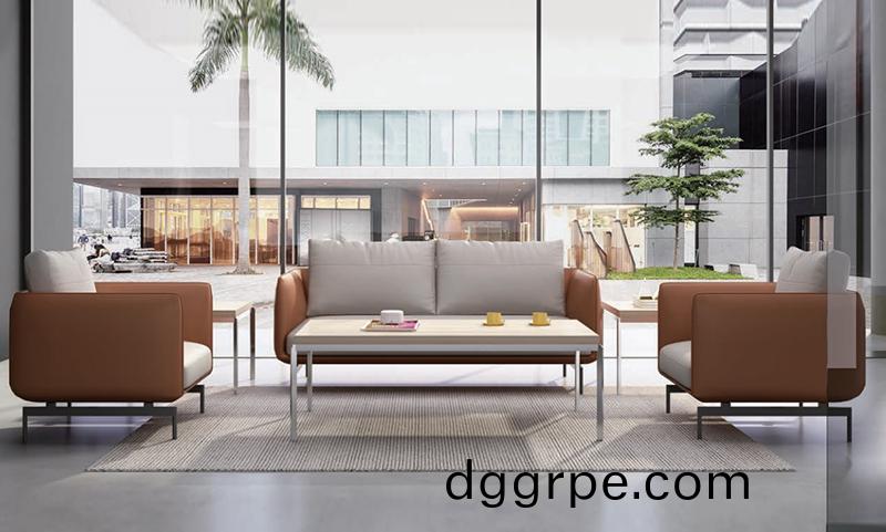 现代简约风格办公室休闲沙发