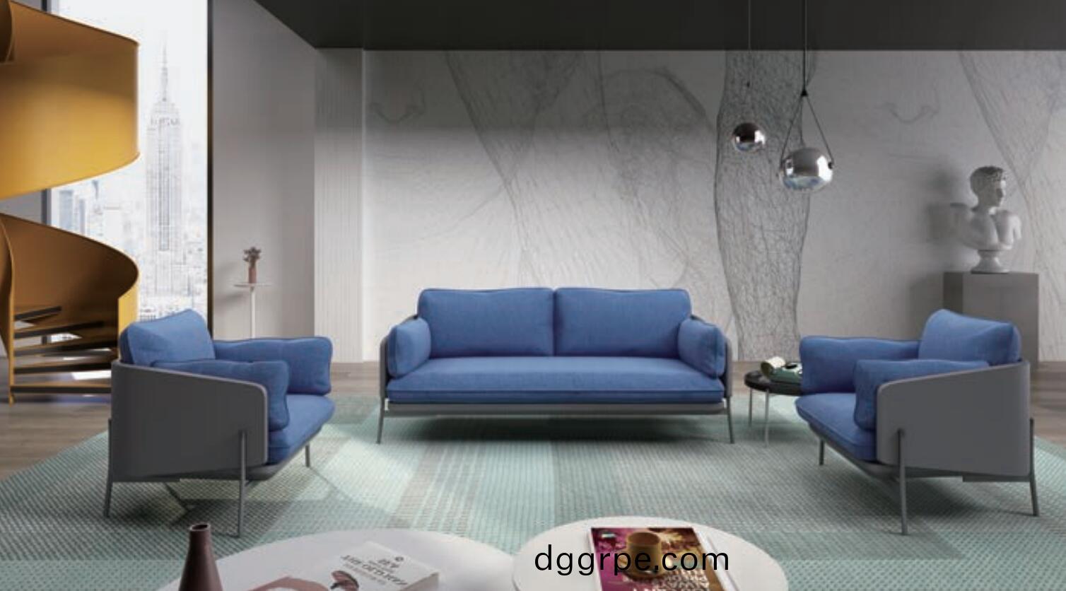 Suyi舒意系列布艺办公沙发