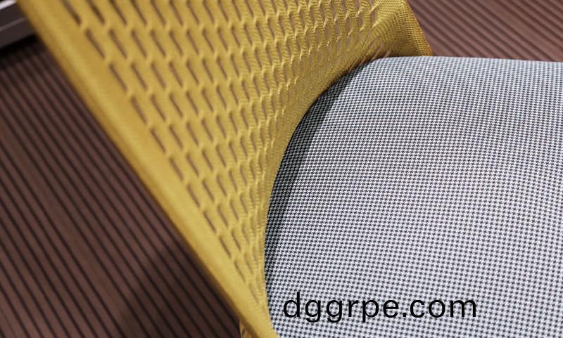 CARLOS卡洛姿系列针织网布办公沙发凳细节图