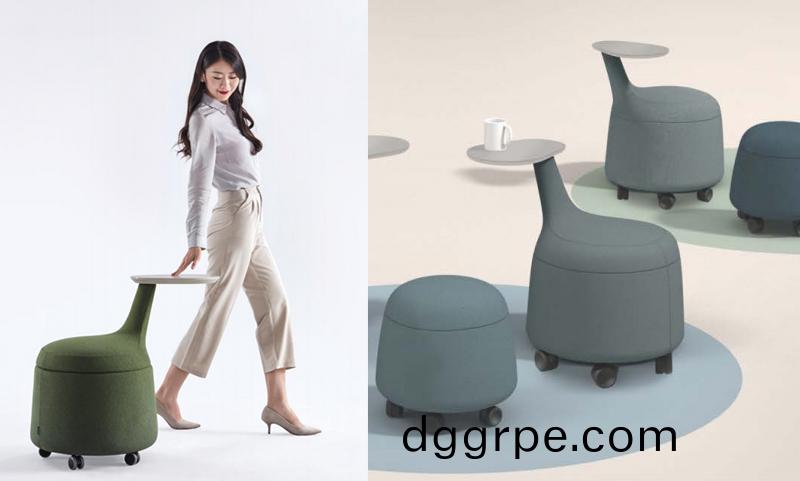 Yoco悦趣系列单人沙发凳展示