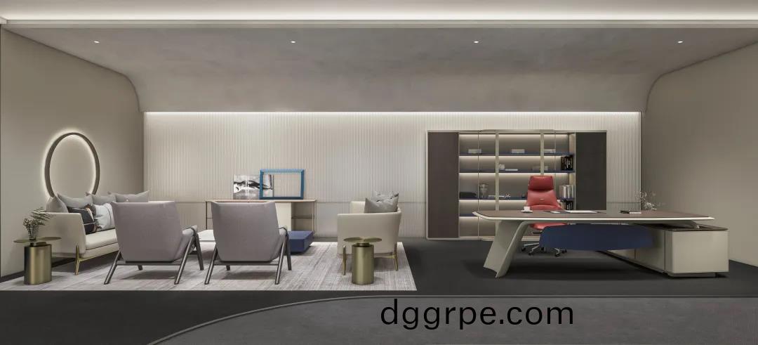办公家具展厅的格莱美办公家具效果