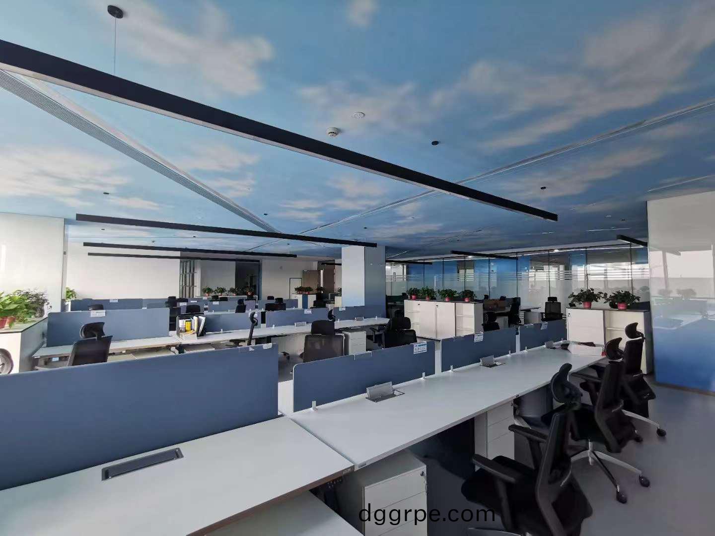 办公家具工程案例员工区