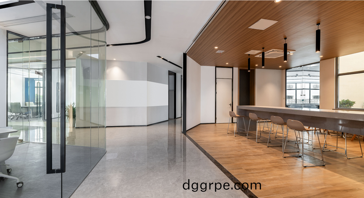 无锡企业办公楼办公家具整体解决方案之吧台茶水间