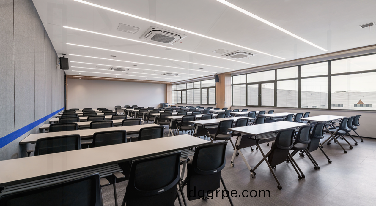 无锡企业办公楼办公家具整体解决方案之培训室桌椅