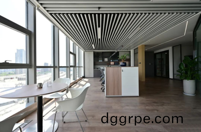 南京办公家具工程案例之会客洽谈区