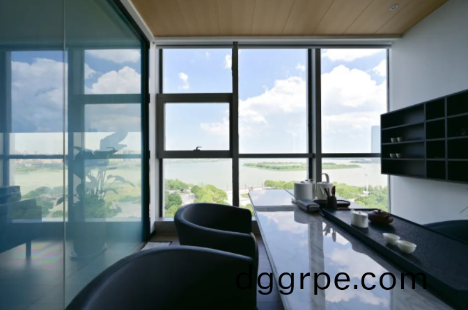 南京办公家具工程案例之会客洽谈区