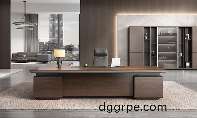 观品系列传统中式老板桌班台