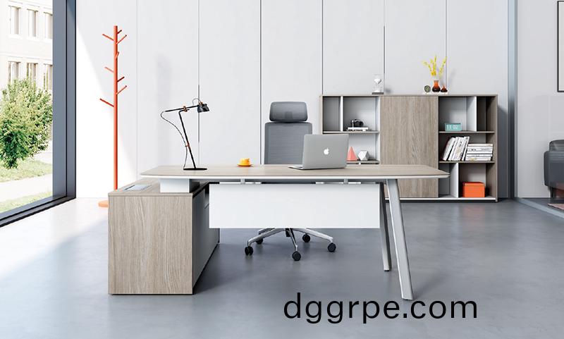 诺然系列板式主管桌正面