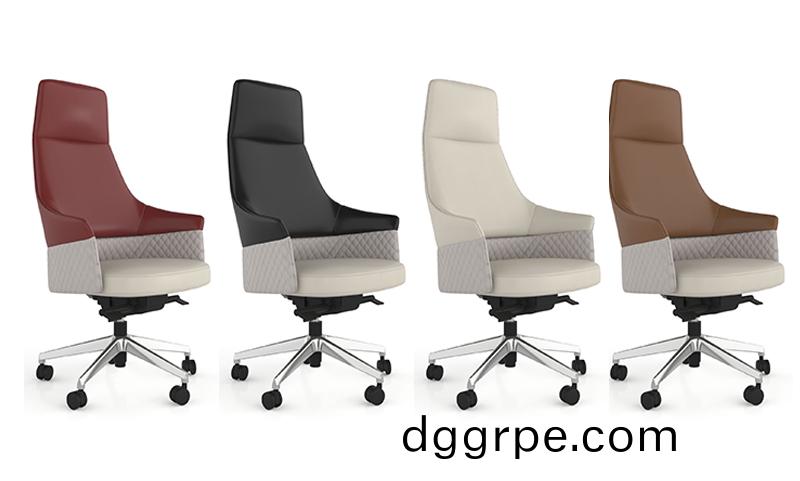 彼亚诺系列轻奢风格办公皮椅颜色可选