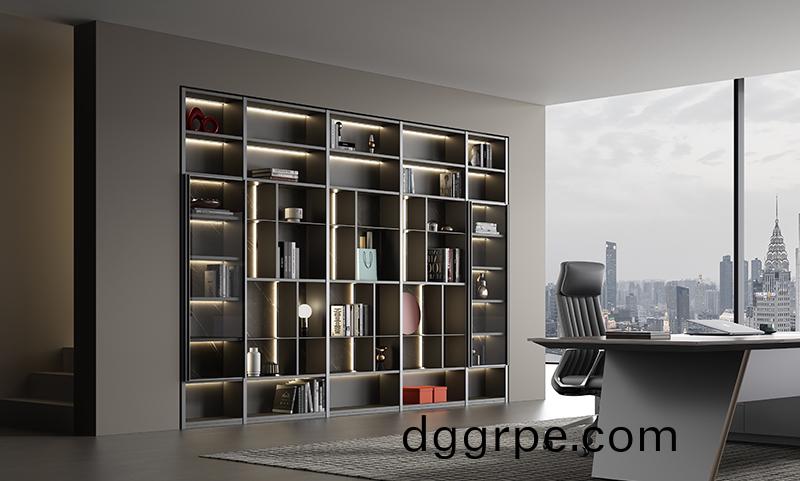 老板办公室配套背景柜