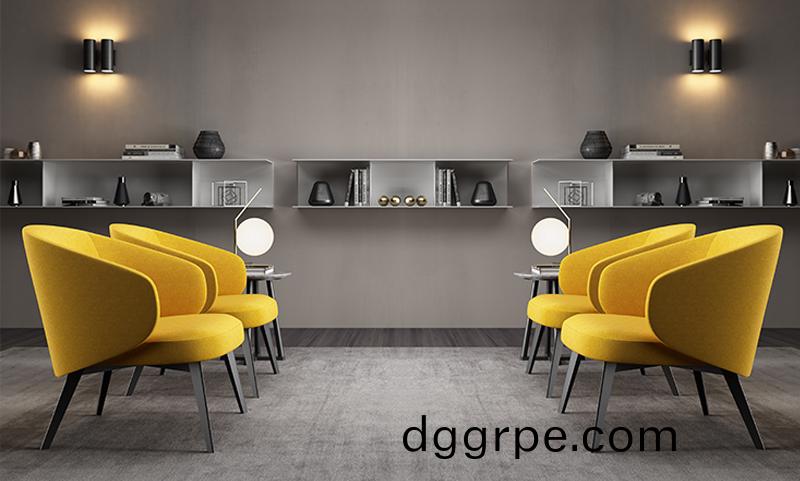 秋月沙发椅摆放效果