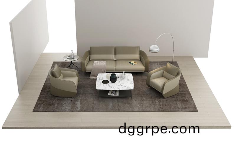 曲睿总裁沙发配套