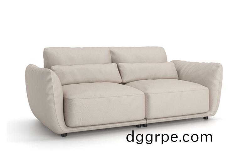 依恋系列商务真皮沙发2人位