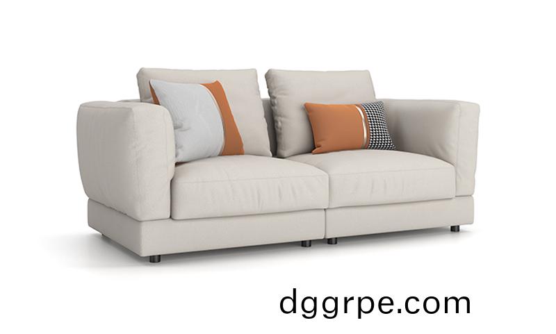 云舒系列真皮老板沙发2人位