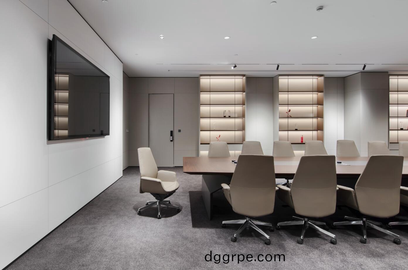 会议室桌椅配套-集团企业会议室装修会议桌椅配套