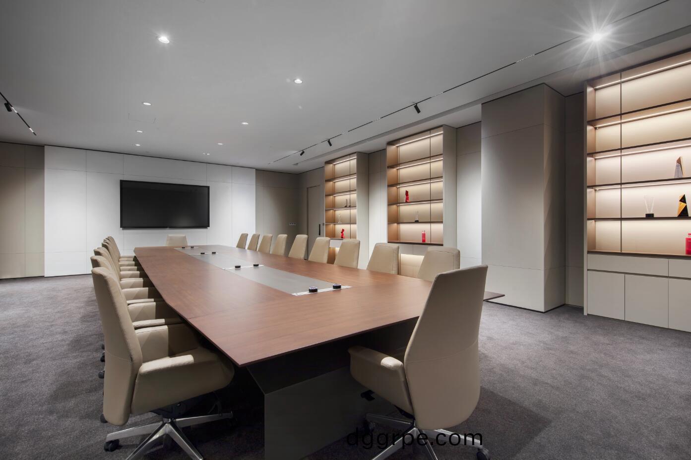 12人会议桌-劳伦斯总裁会议桌椅