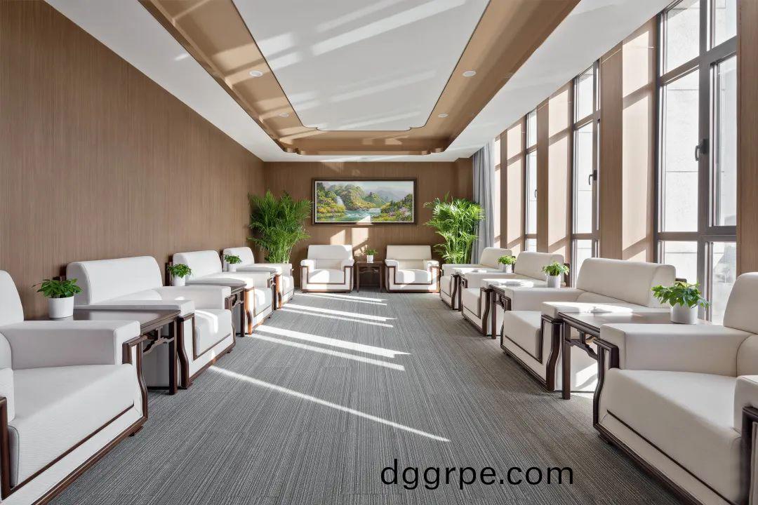 百洋医药集团办公楼家具配套之贵宾接待室